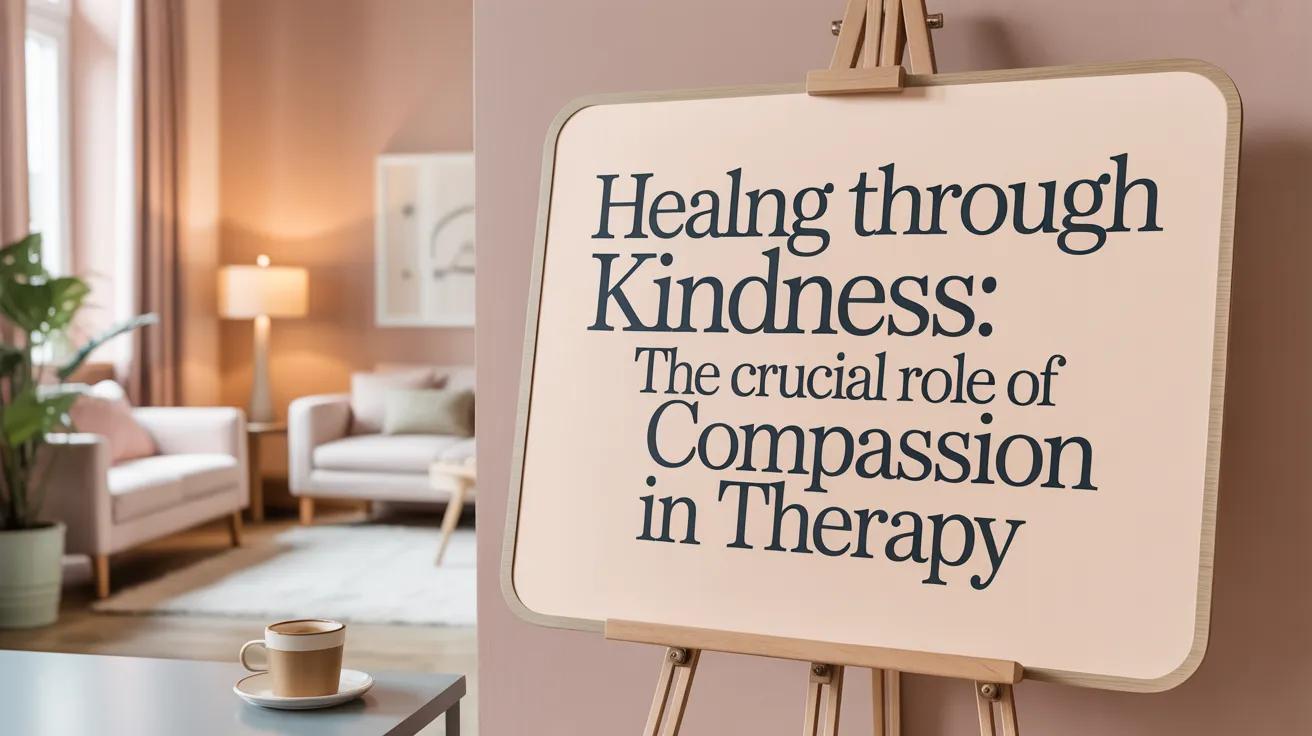 Healing Through Kindness: The Crucial Role of Compassion in Therapy