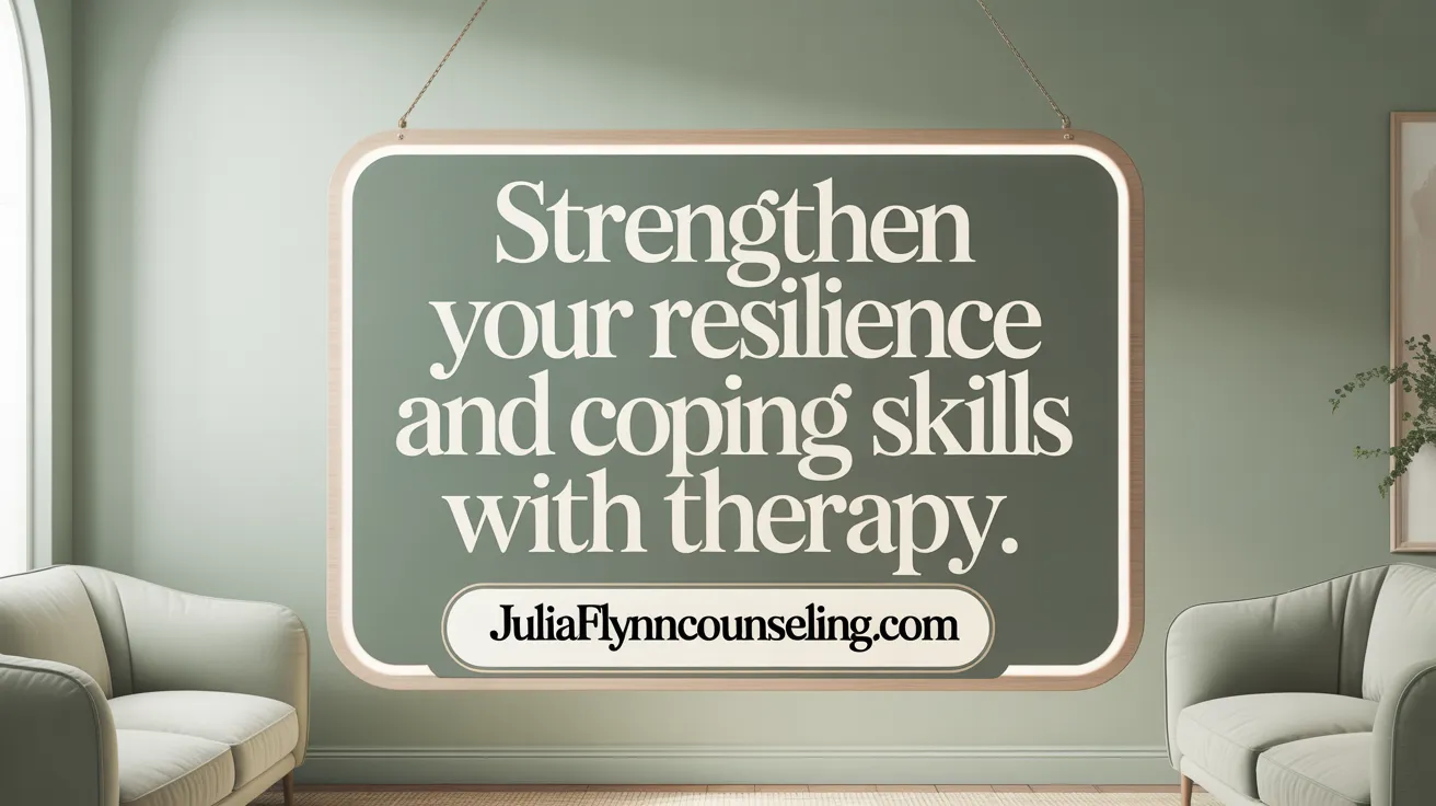 Strengthen Your Resilience and Coping Skills with Therapy