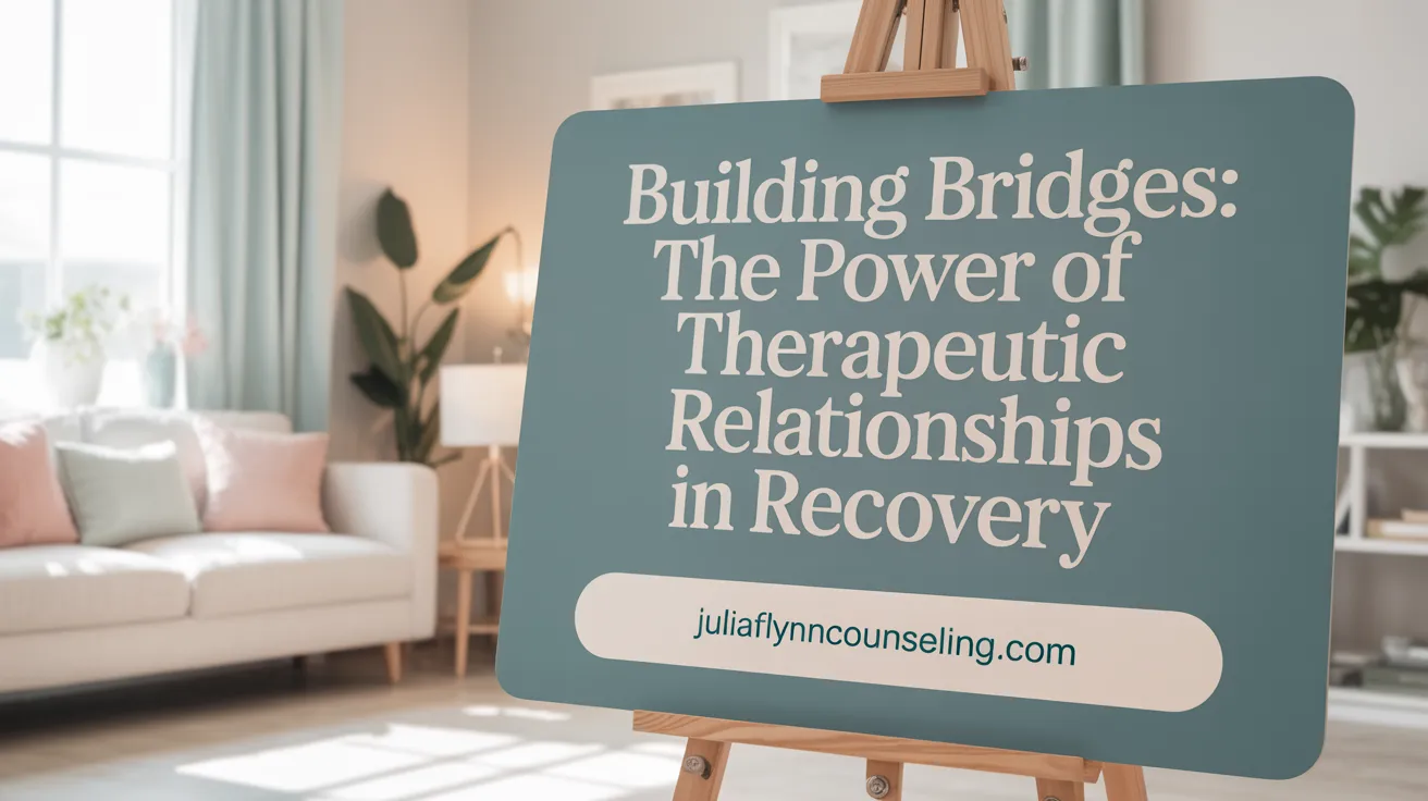 Building Bridges: The Power of Therapeutic Relationships in Recovery