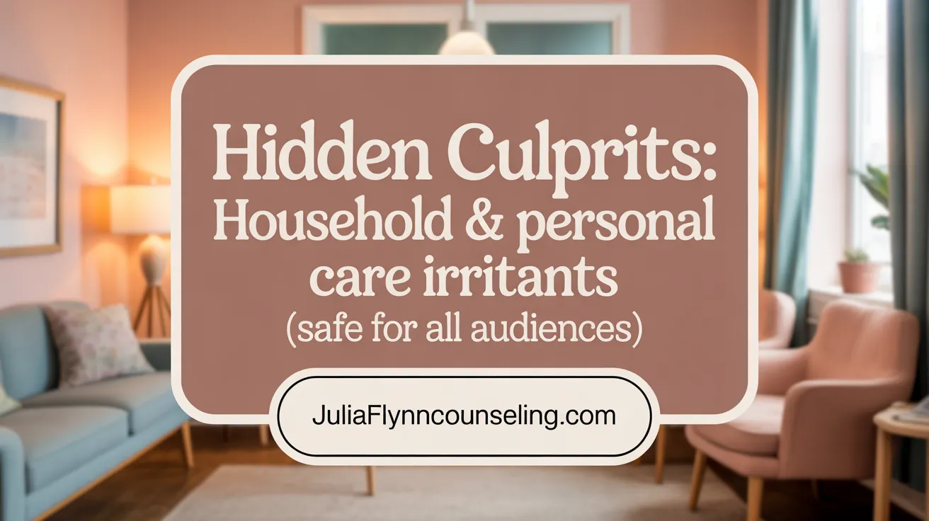 Hidden Culprits: Household & Personal Care Irritants
