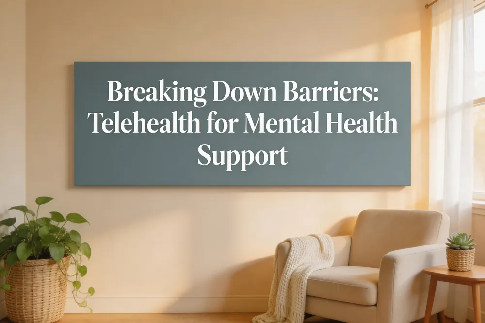 Breaking Down Barriers: Telehealth for Mental Health Support