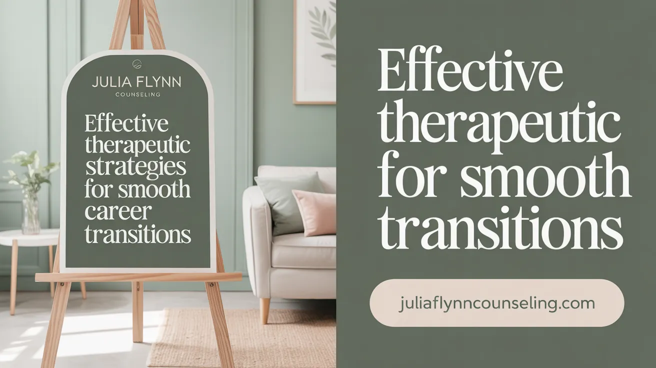 Effective Therapeutic Strategies for Smooth Career Transitions