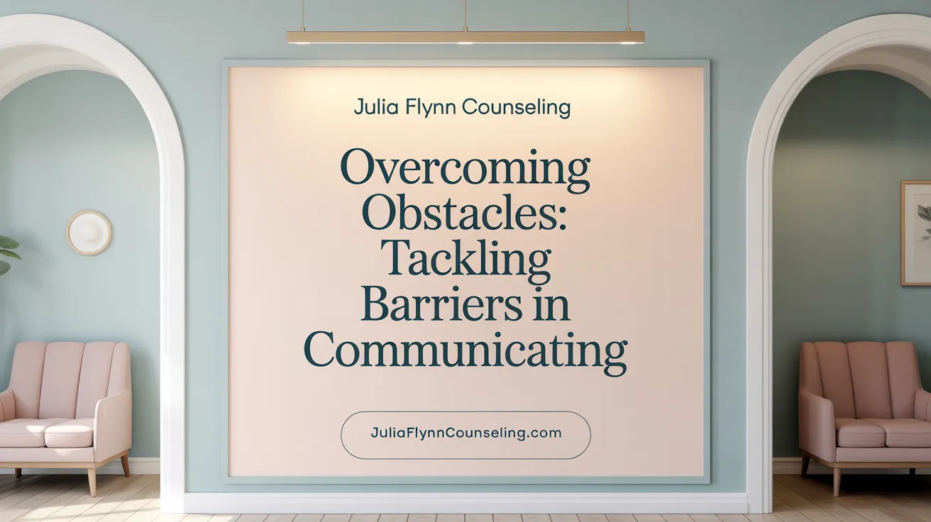 Overcoming Obstacles: Tackling Barriers in Communication