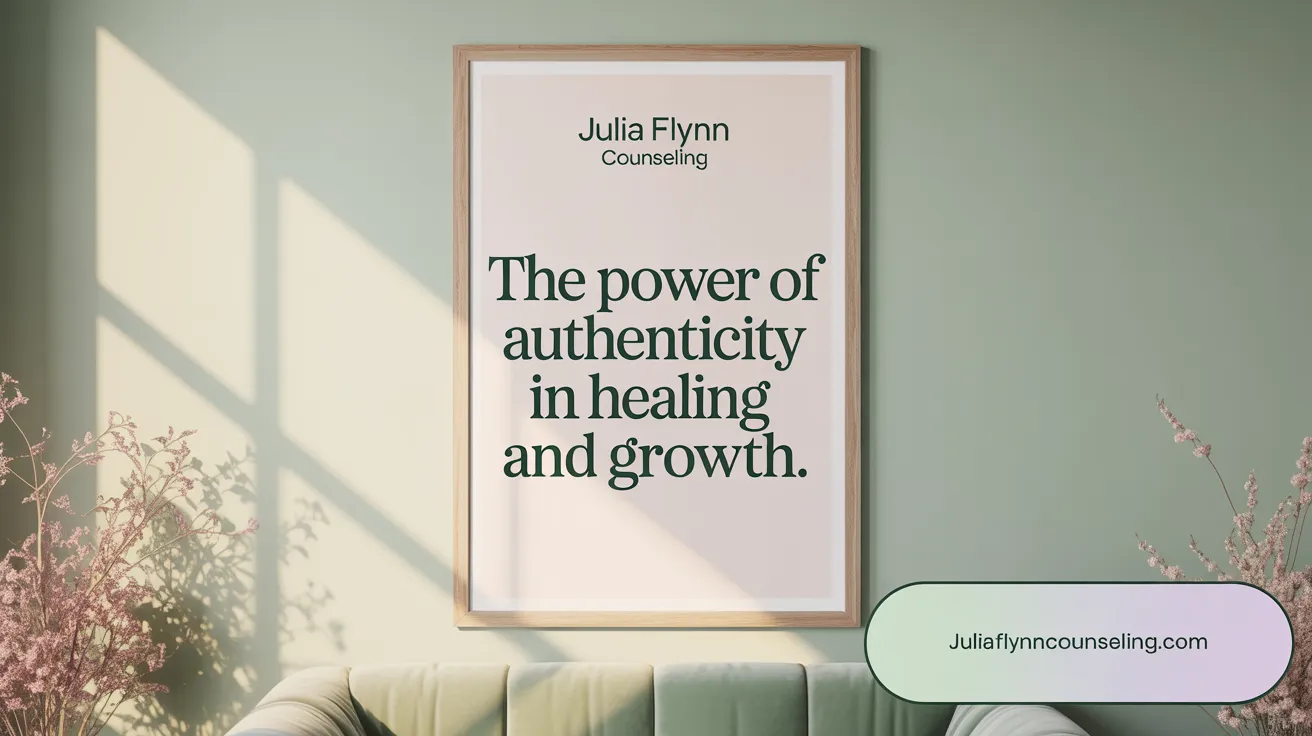 The Power of Authenticity in Healing and Growth