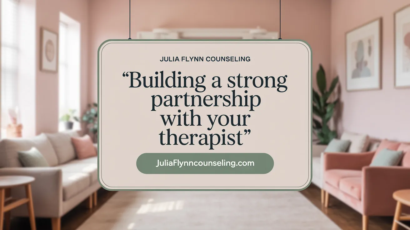 Building a Strong Partnership with Your Therapist