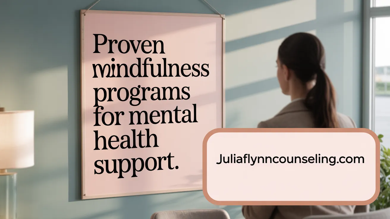 Proven Mindfulness Programs for Mental Health Support