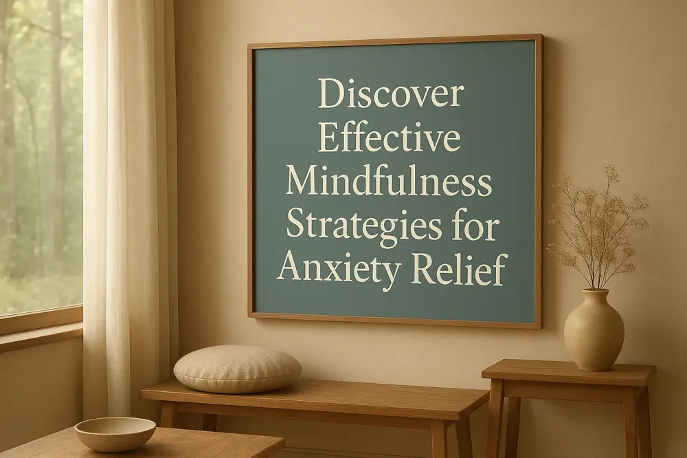 Discover Effective Mindfulness Strategies for Anxiety Relief