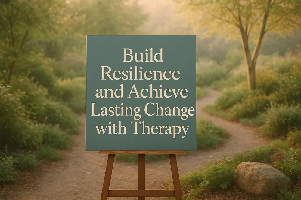 Build Resilience and Achieve Lasting Change with Therapy