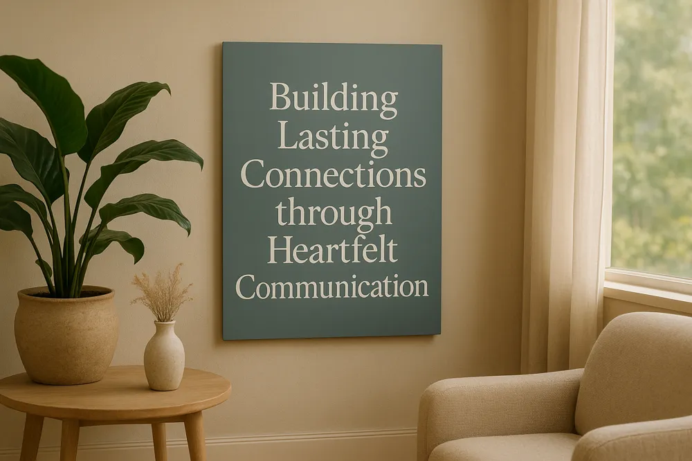 Building Lasting Connections through Heartfelt Communication