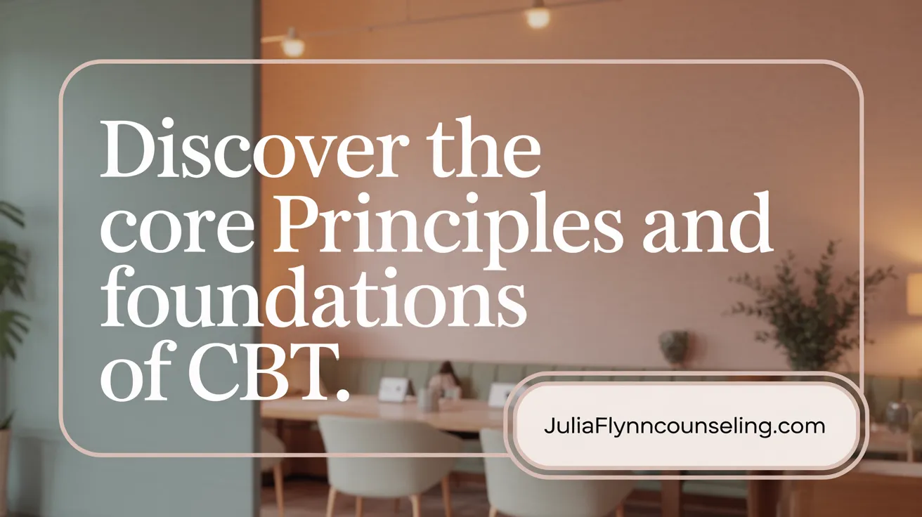 Discover the Core Principles and Foundations of CBT