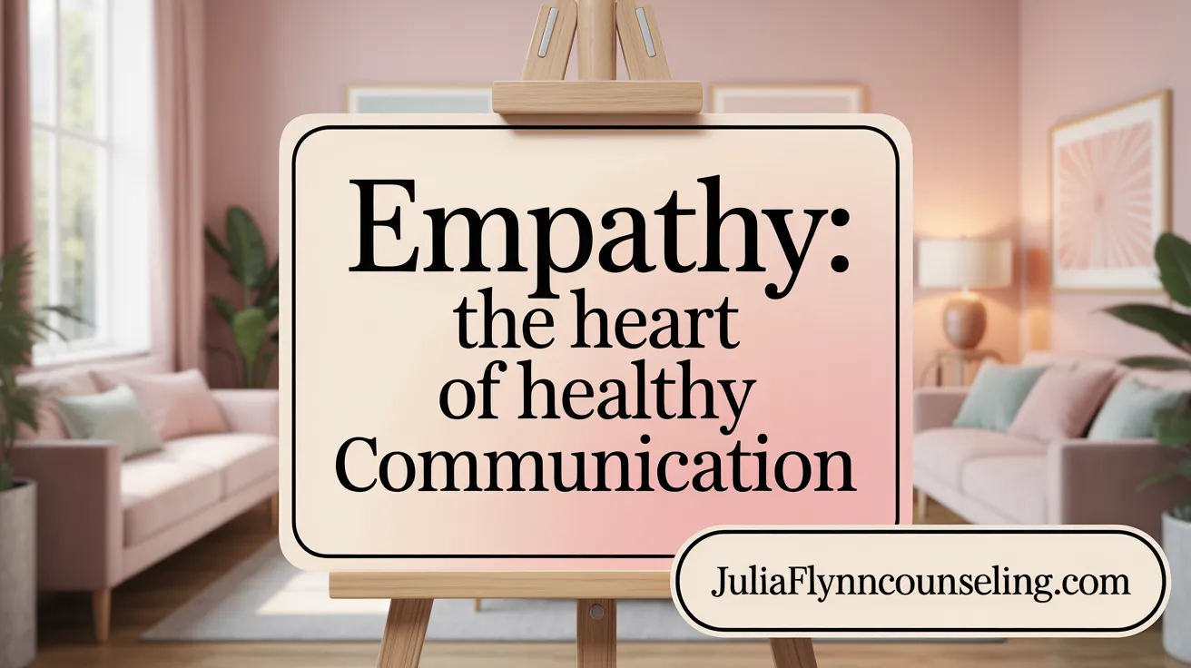 Empathy: The Heart of Healthy Communication