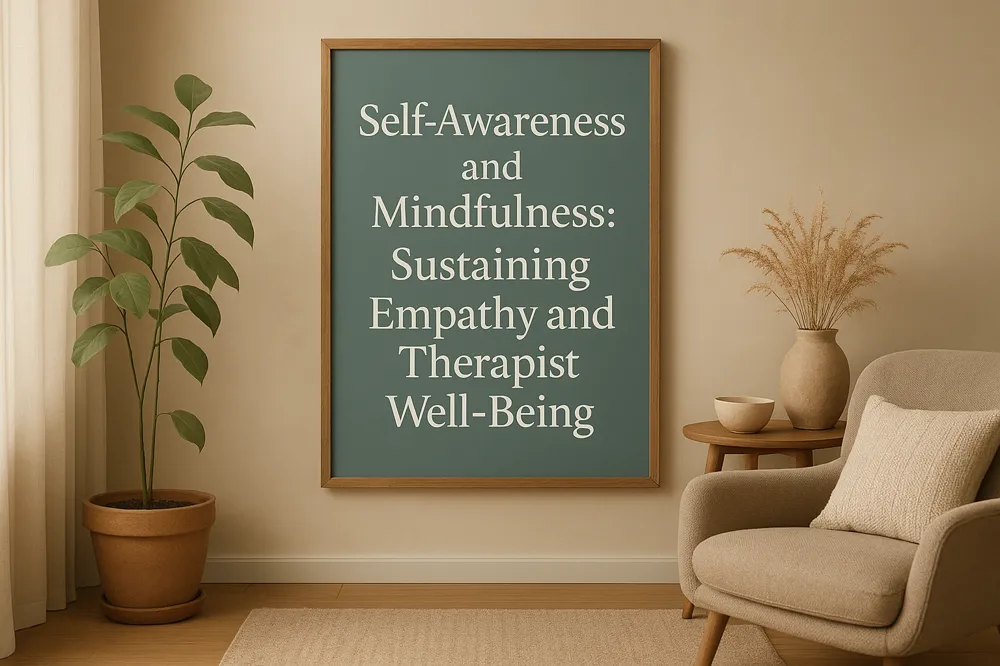 Self-Awareness and Mindfulness: Sustaining Empathy and Therapist Well-Being