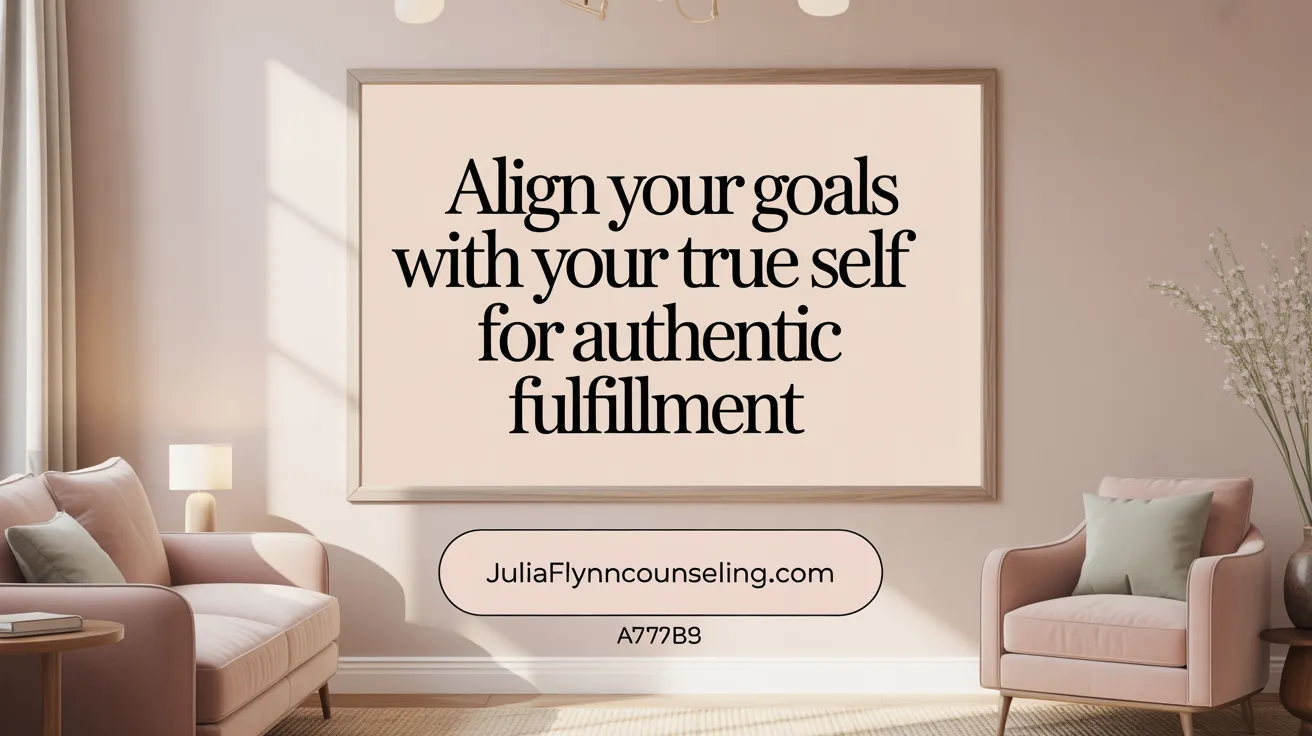 Align Your Goals with Your True Self for Authentic Fulfillment