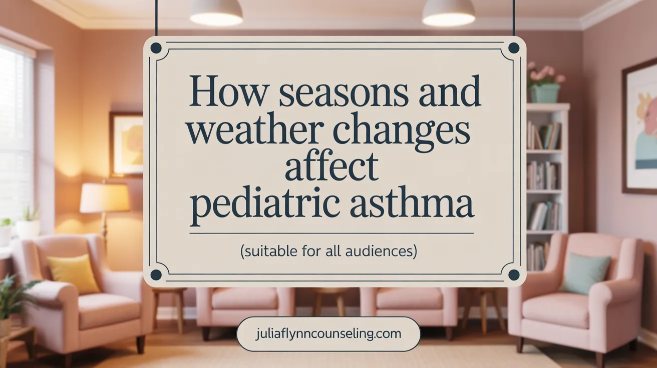 How Seasons and Weather Changes Affect Pediatric Asthma