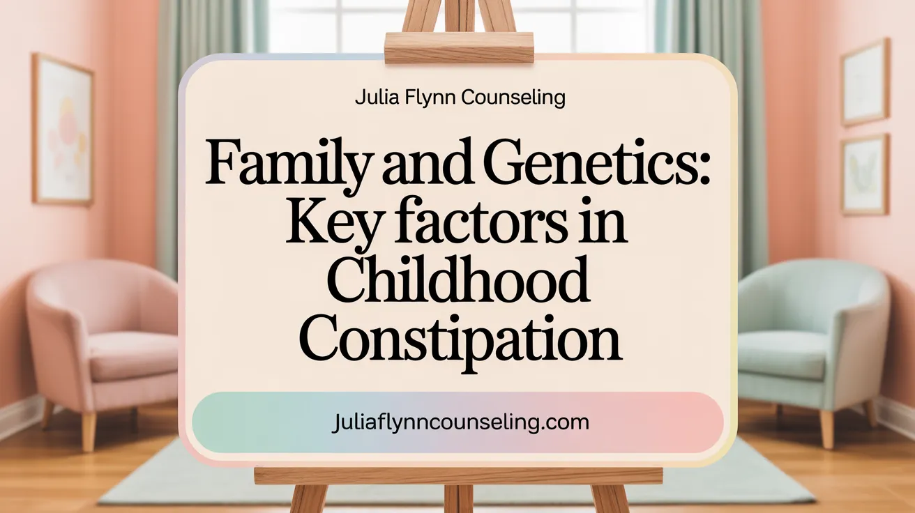 Family and Genetics: Key Factors in Childhood Constipation