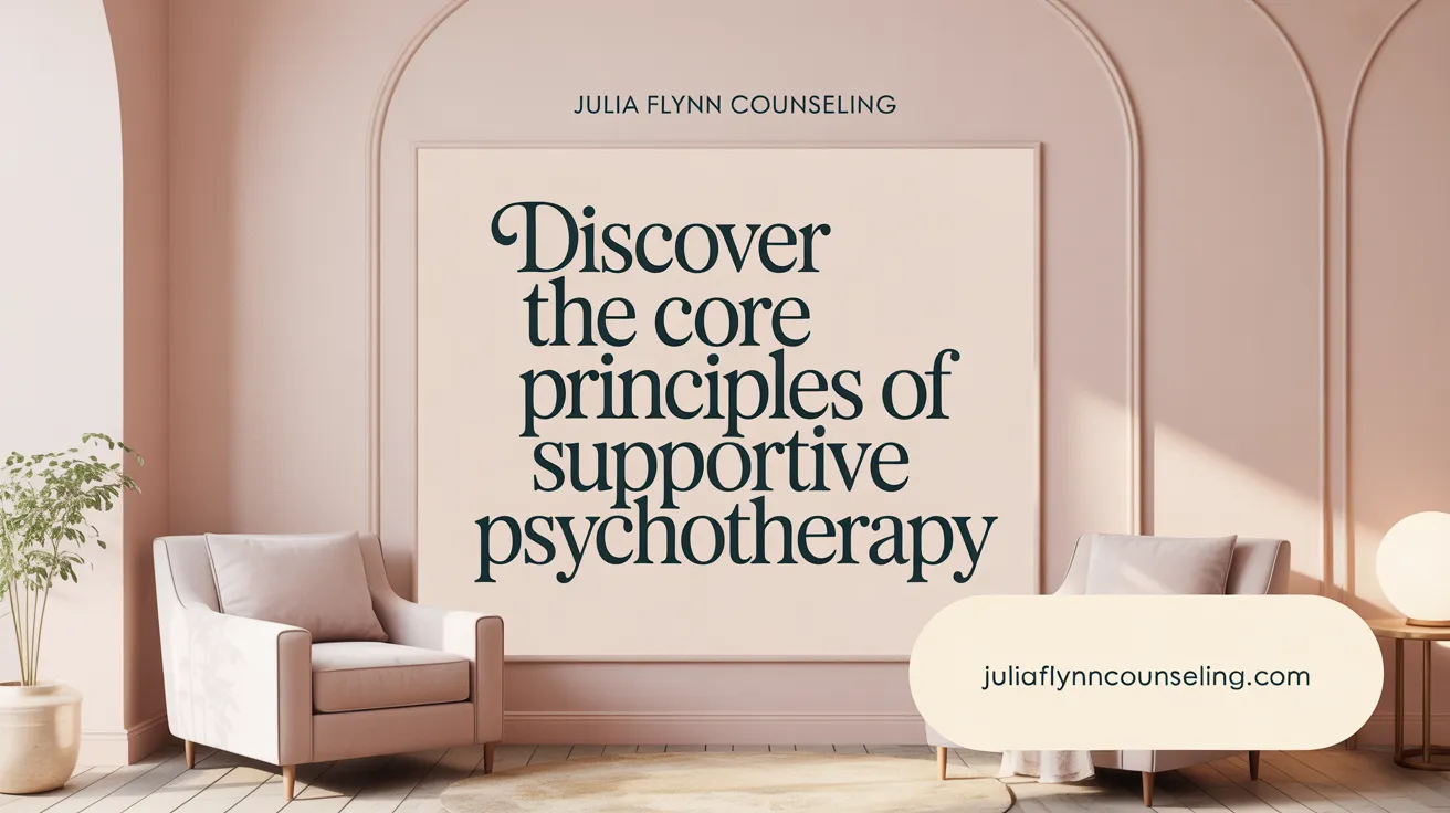 Discover the Core Principles of Supportive Psychotherapy