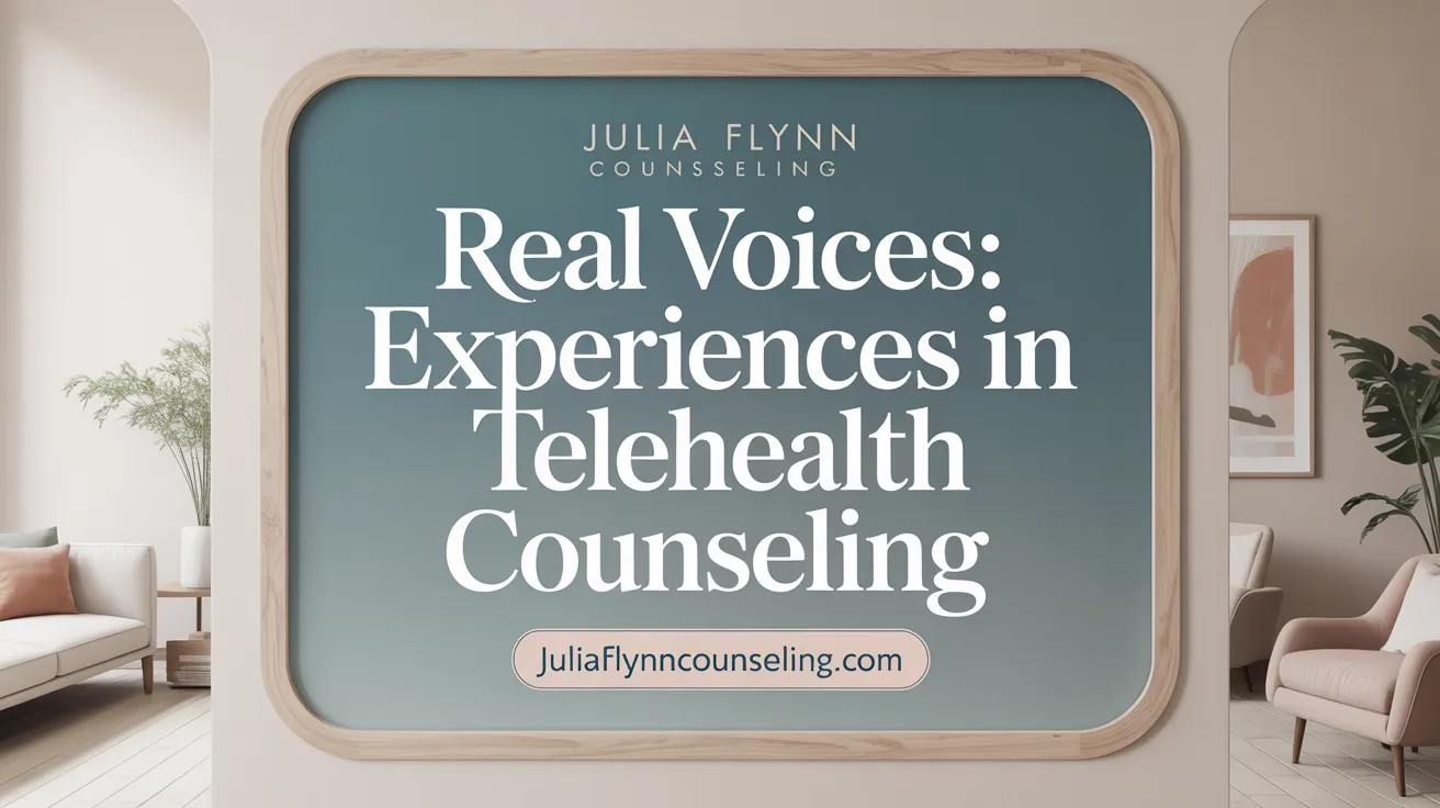 Real Voices: Experiences in Telehealth Counseling