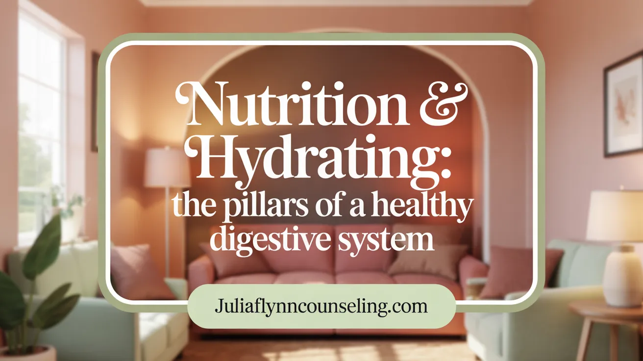 Nutrition & Hydration: The Pillars of Healthy Bowel Movements