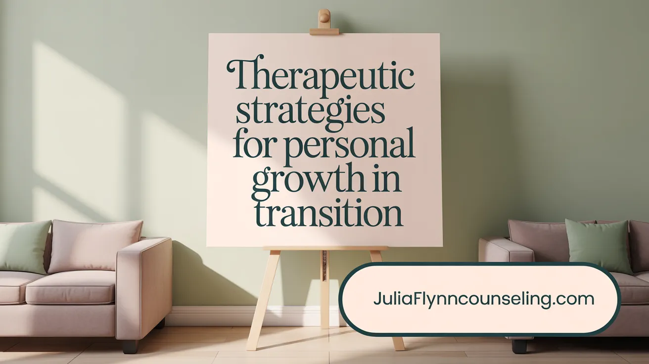 Therapeutic Strategies for Personal Growth in Transition