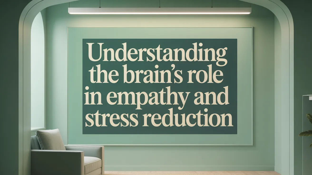 Understanding the Brain's Role in Empathy and Stress Reduction