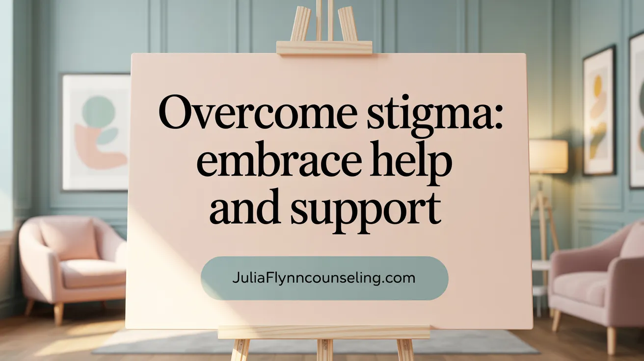 Overcome Stigma: Embrace Help and Support