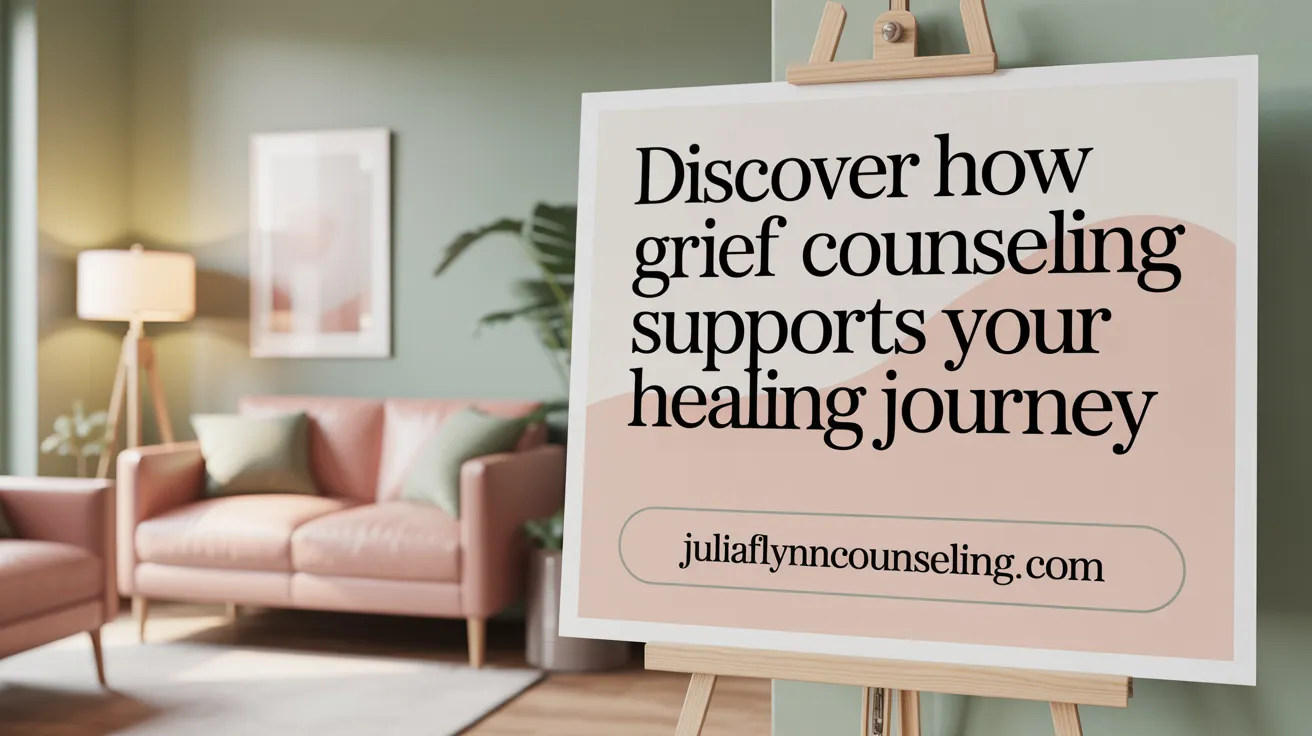 Discover how grief counseling supports your healing journey