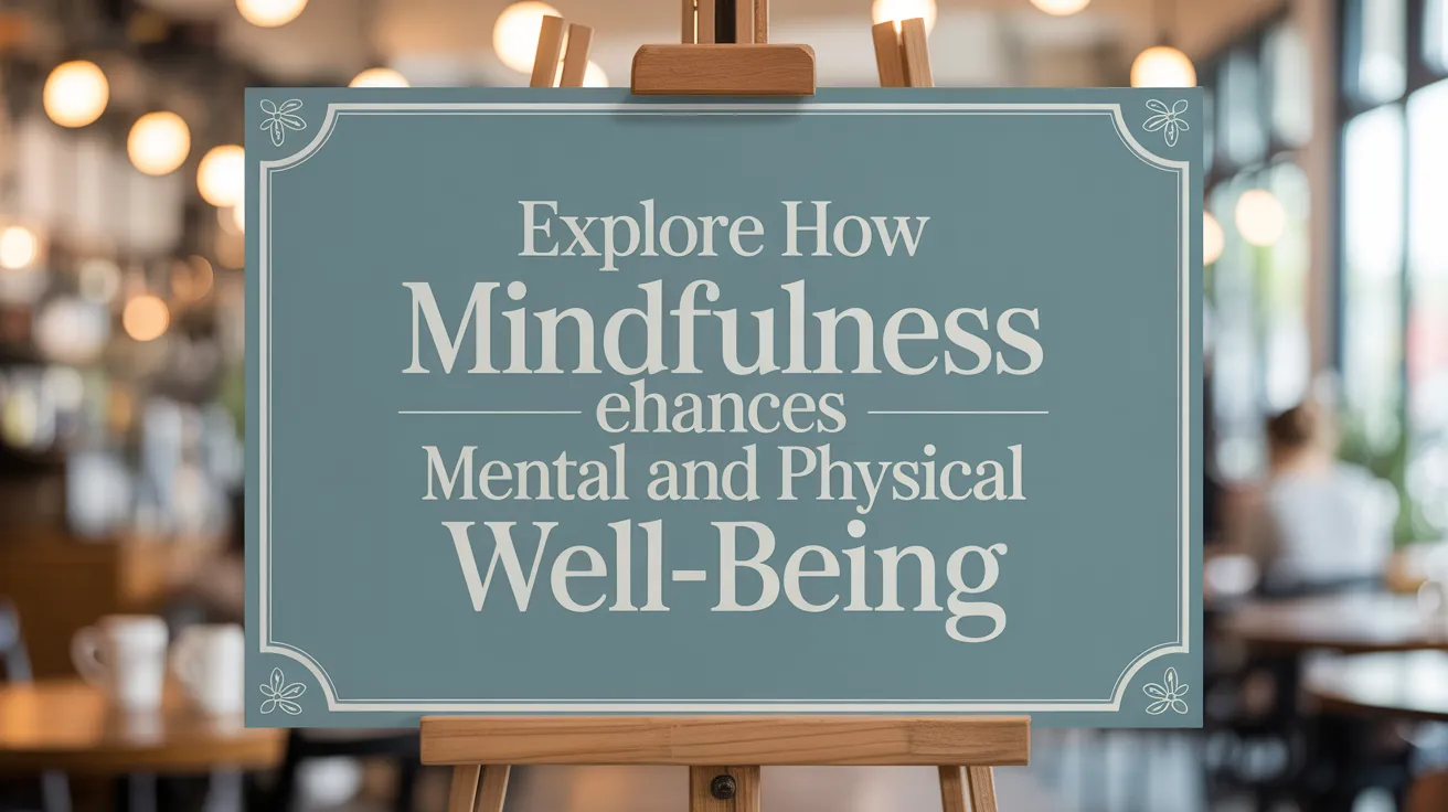 Explore How Mindfulness Enhances Mental and Physical Well-Being
