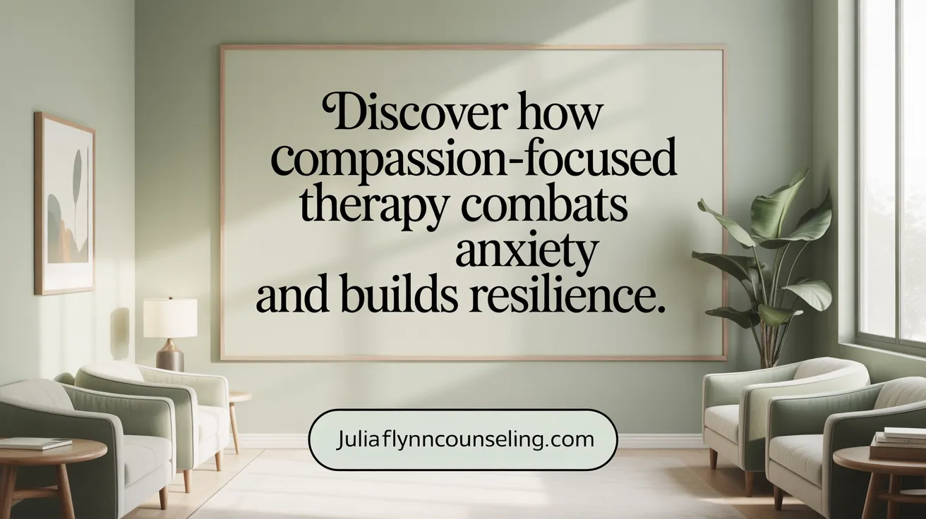 Discover How Compassion-Focused Therapy Combats Anxiety and Builds Resilience