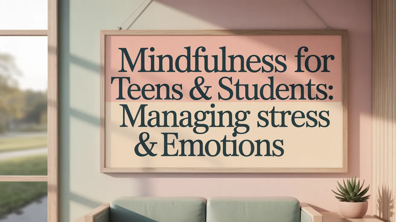 Mindfulness for Teens & Students: Managing Stress & Emotions
