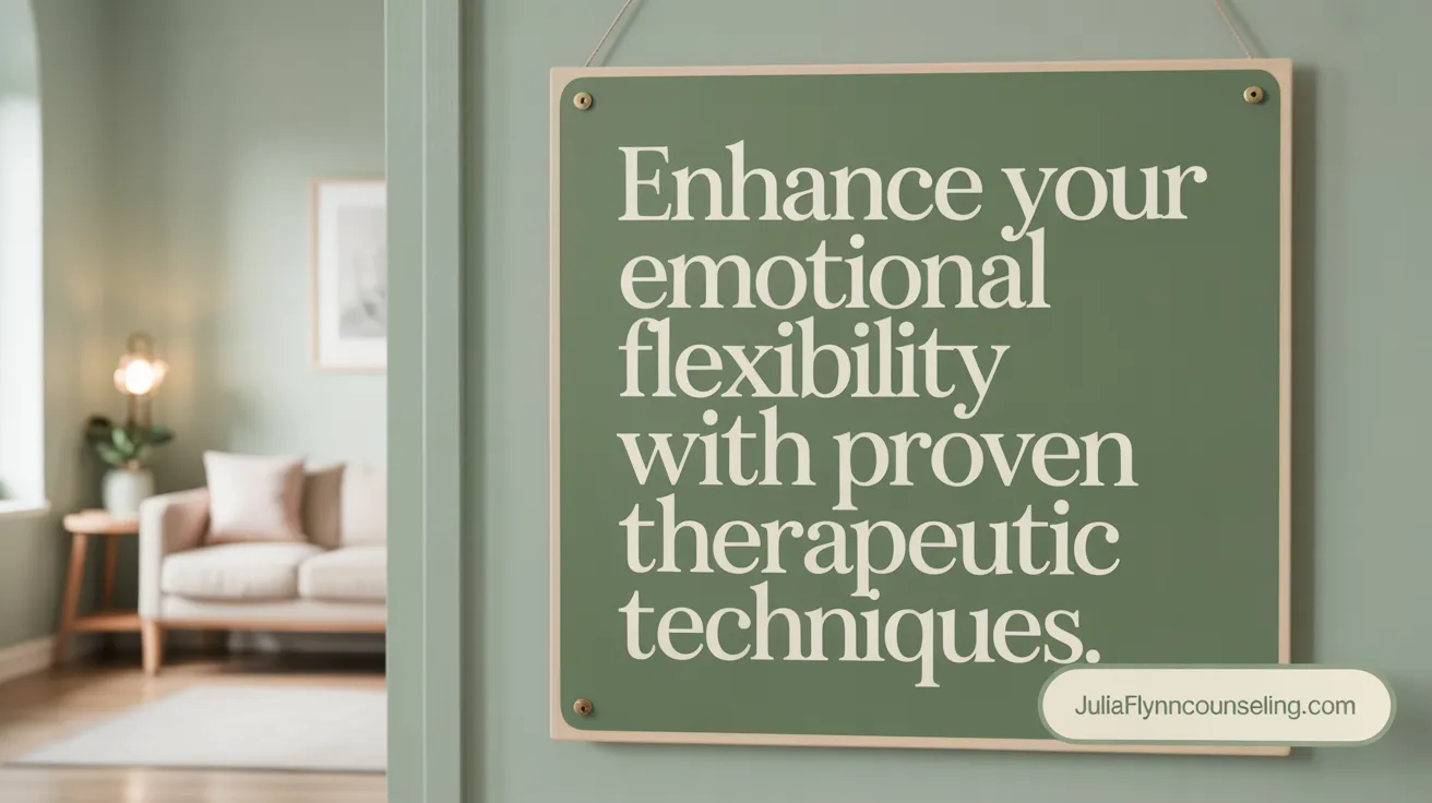 Enhance Your Emotional Flexibility with Proven Therapeutic Techniques