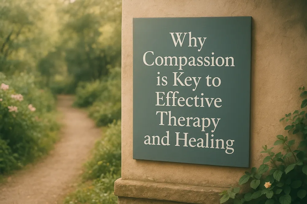 Why Compassion is Key to Effective Therapy and Healing