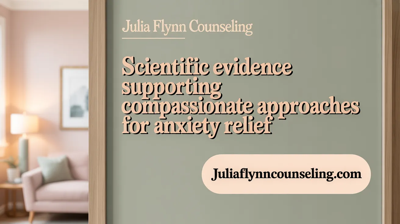 Scientific Evidence Supporting Compassionate Approaches for Anxiety Relief