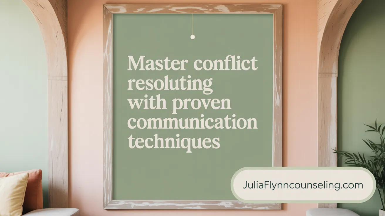 Master Conflict Resolution with Proven Communication Techniques