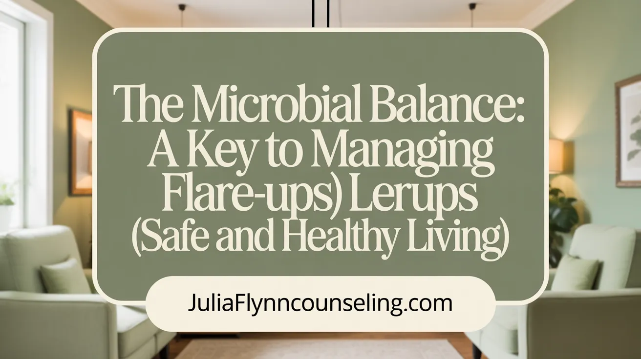 The Microbial Balance: A Key to Managing Flare-Ups