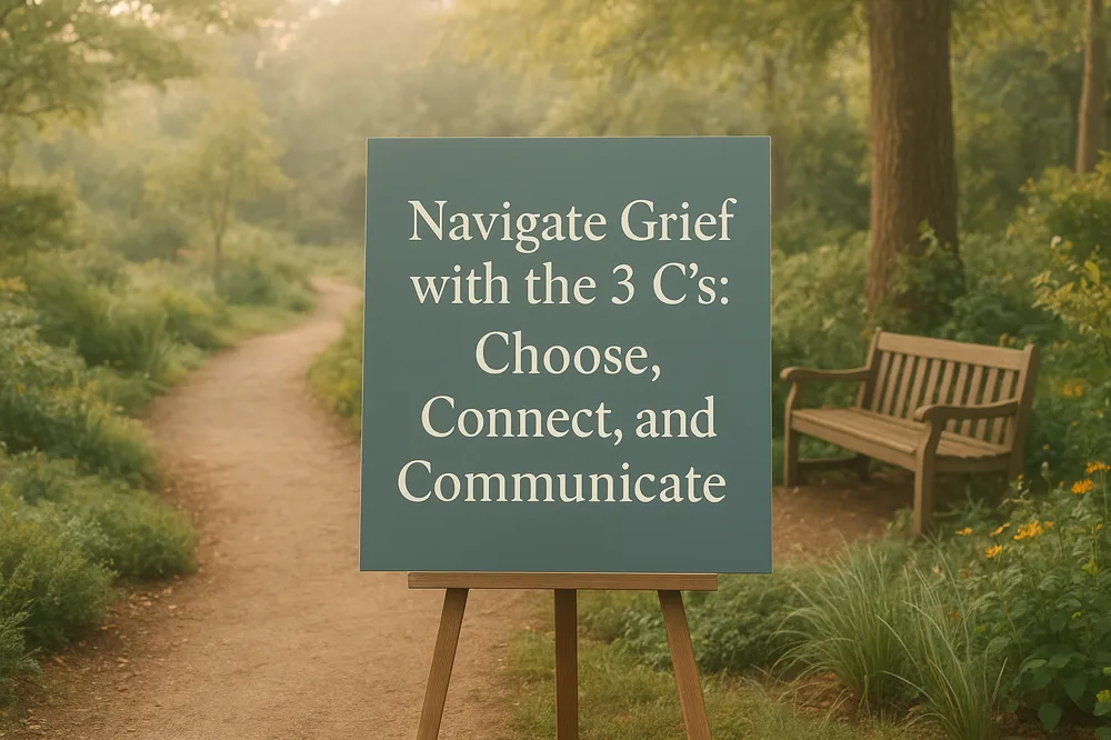 Navigate Grief with the 3 C's: Choose, Connect, and Communicate