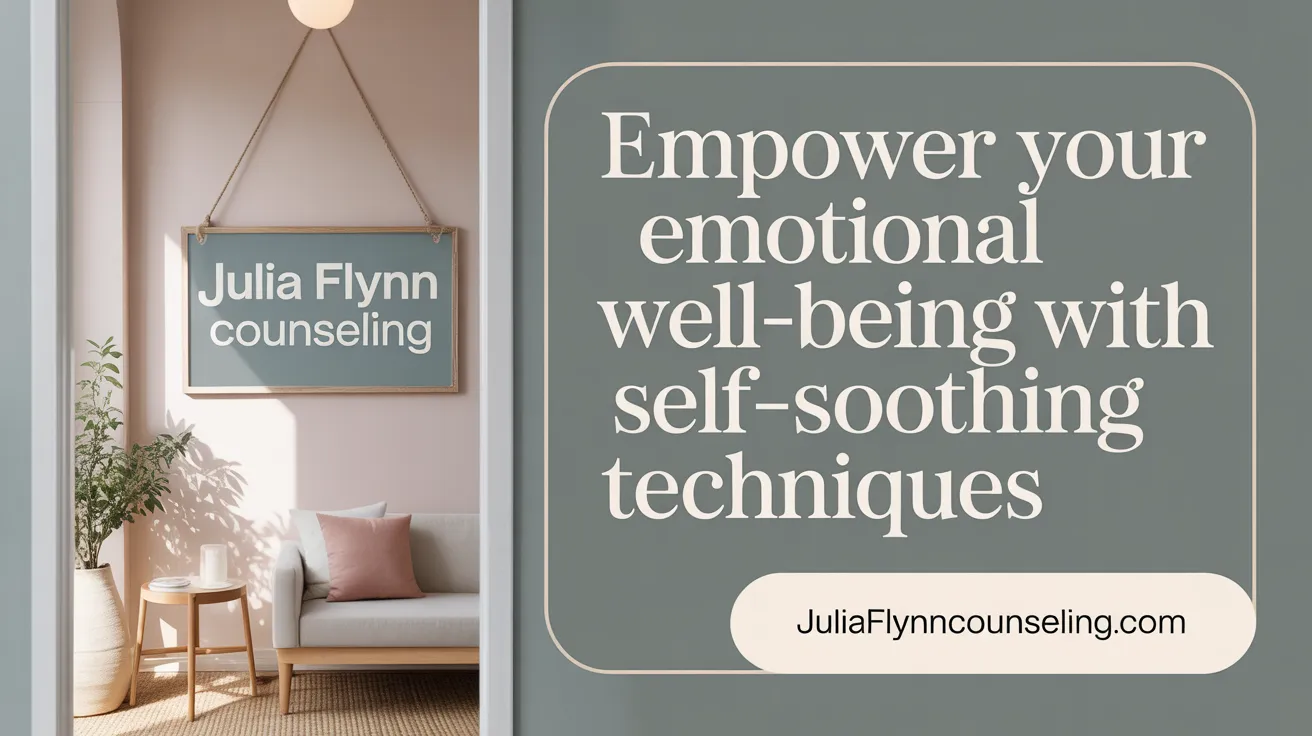 Empower Your Emotional Well-Being with Self-Soothing Techniques