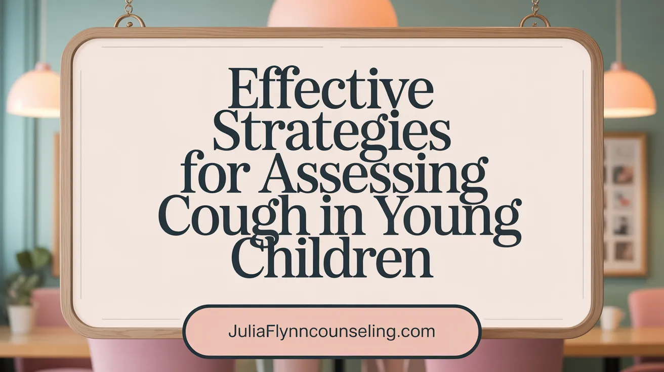 Effective Strategies for Assessing Cough in Young Children