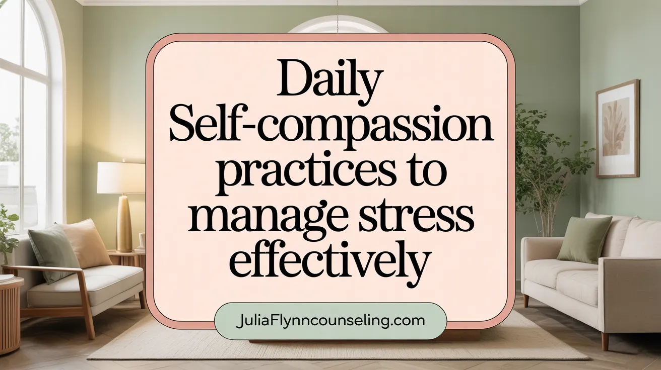 Daily Self-Compassion Practices to Manage Stress Effectively