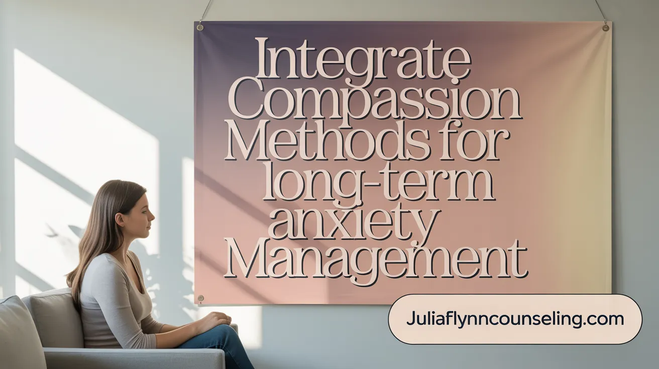 Integrate Compassion Methods for Long-Term Anxiety Management