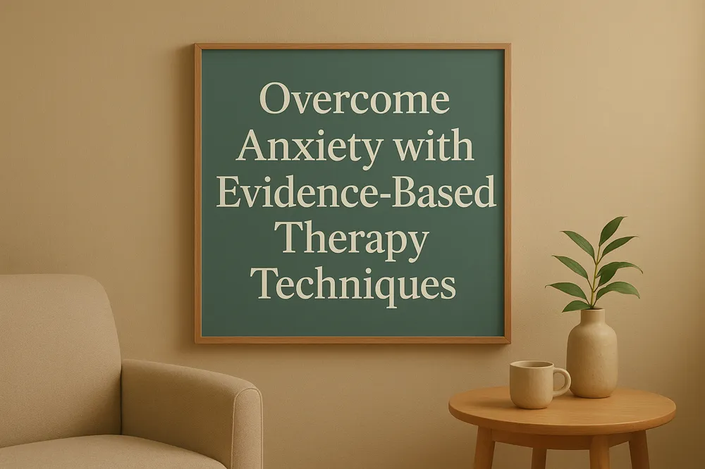 Overcome Anxiety with Evidence-Based Therapy Techniques
