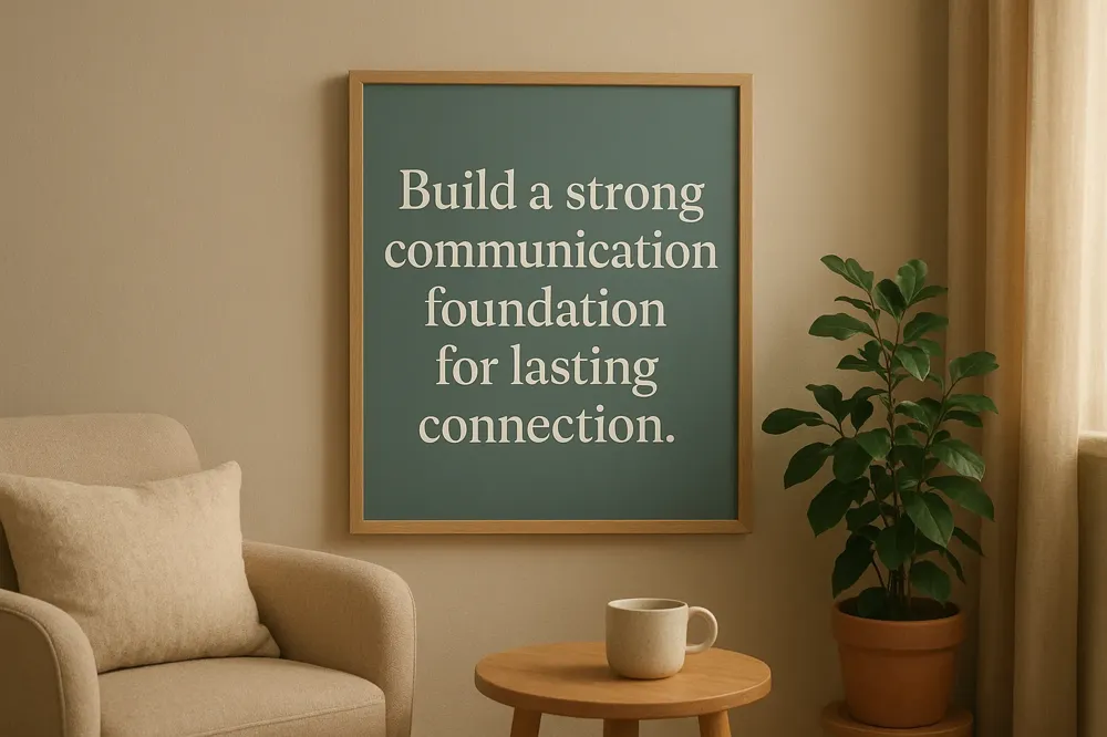 Build a strong communication foundation for lasting connection.