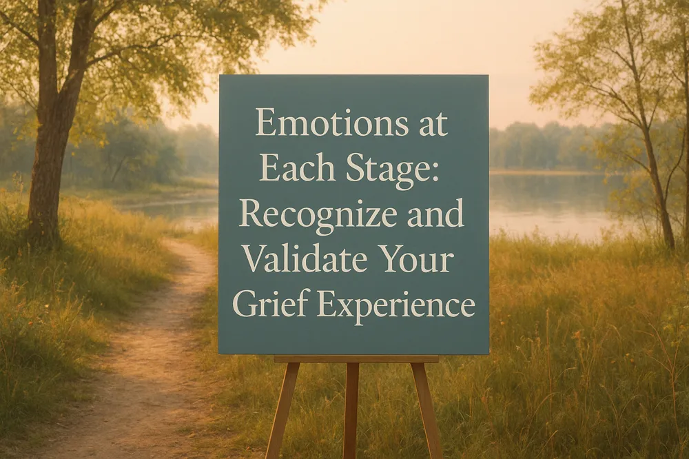 Emotions at Each Stage: Recognize and Validate Your Grief Experience