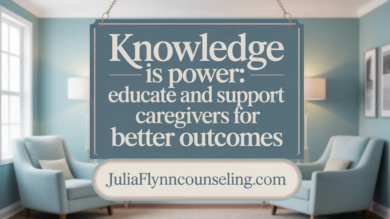 Knowledge is Power: Educate and Support Caregivers for Better Outcomes