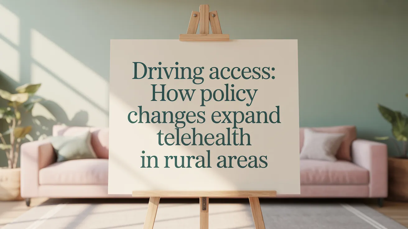Driving Access: How Policy Changes Expand Telehealth in Rural Areas