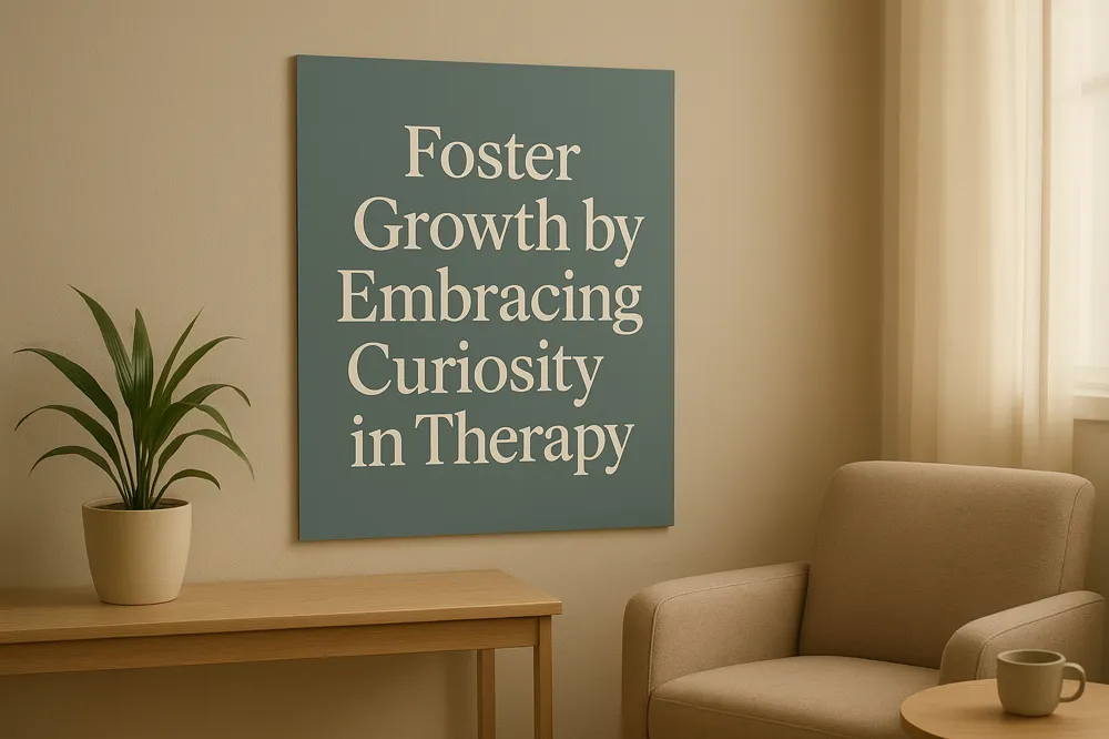 Foster Growth by Embracing Curiosity in Therapy