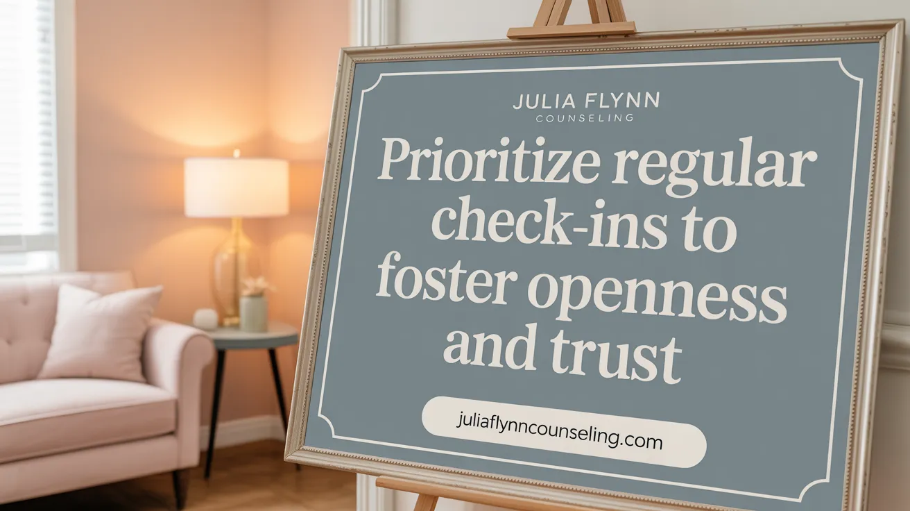 Prioritize Regular Check-ins to Foster Openness and Trust