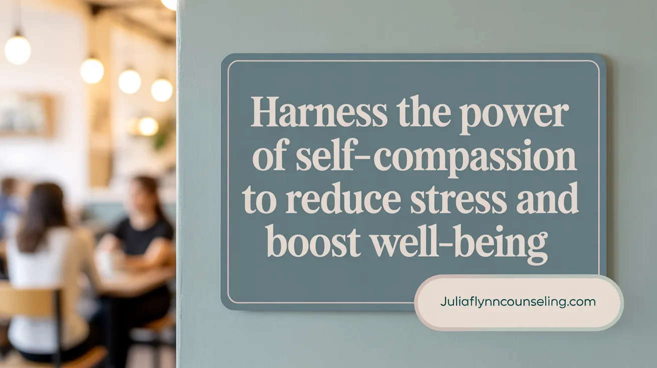 Harness the Power of Self-Compassion to Reduce Stress and Boost Well-Being