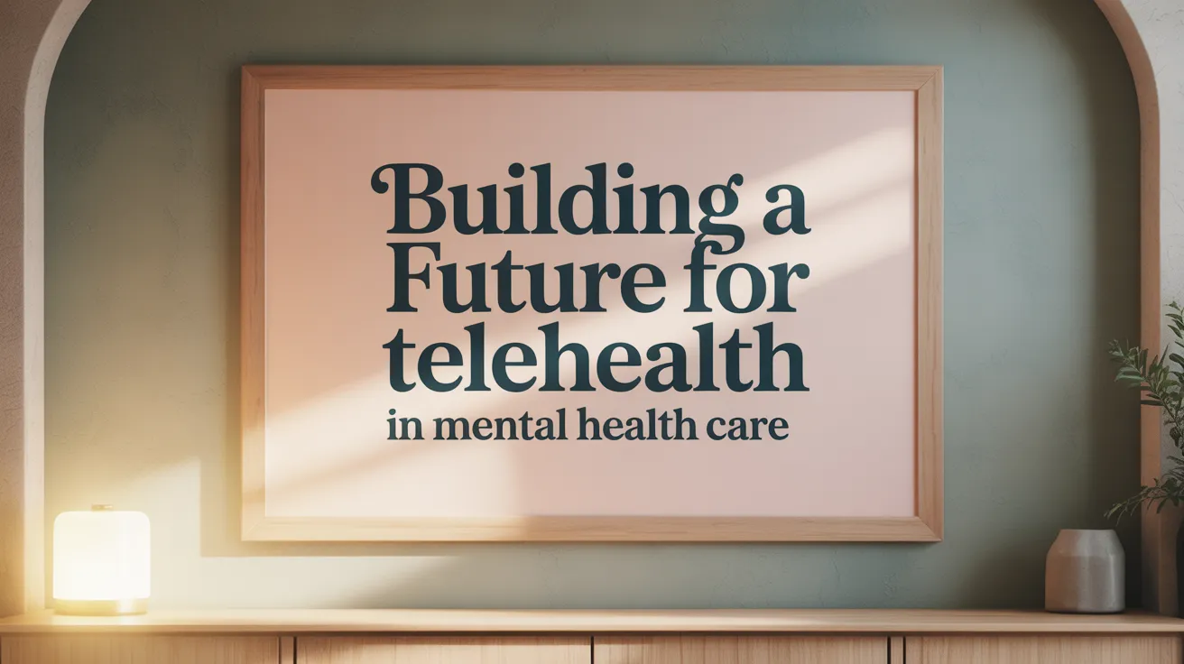 Building a Future for Telehealth in Mental Health Care