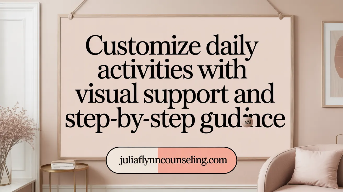Customize Daily Activities with Visual Support and Step-by-Step Guidance