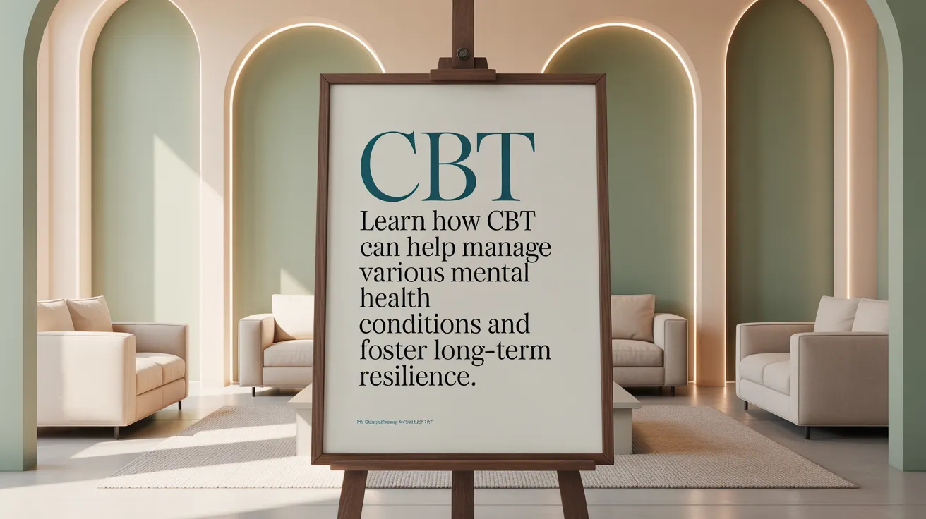 Learn how CBT can help manage various mental health conditions and foster long-term resilience.